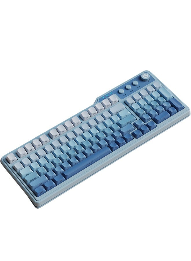 Nariele New Wired Portable Mechanical Tactile Color Blocked Keyboard
