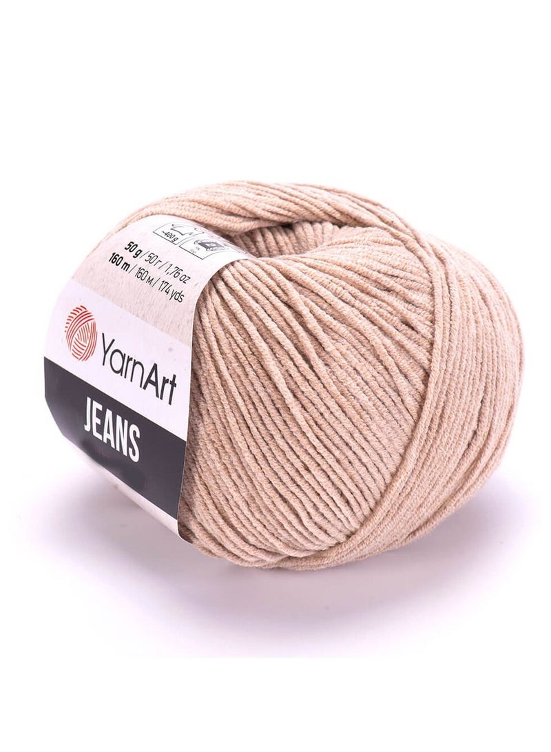 YarnArt Set Of 5 Pcs High Quality Jeans Yarn For Knitting - Image 1