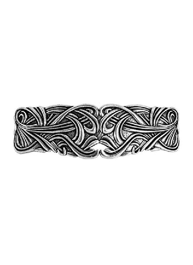 Oberon Design - Art Nouveau Swirl Hair Clip Hand Crafted Metal Barrette Made In The Usa With A Large 80Mm Clip By - Image 1