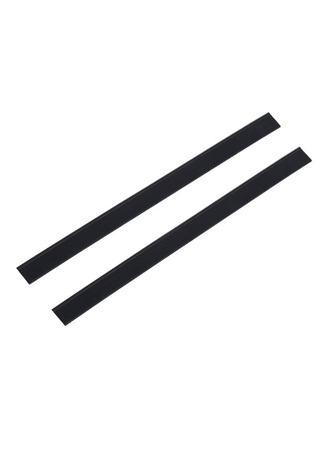 Generic - Replacement Window Cleaning Blades for Window Vac 2 Pcs 250mm Squeegee Rubber Accessory Refill Replacement for Karcher WV1 - Image 1