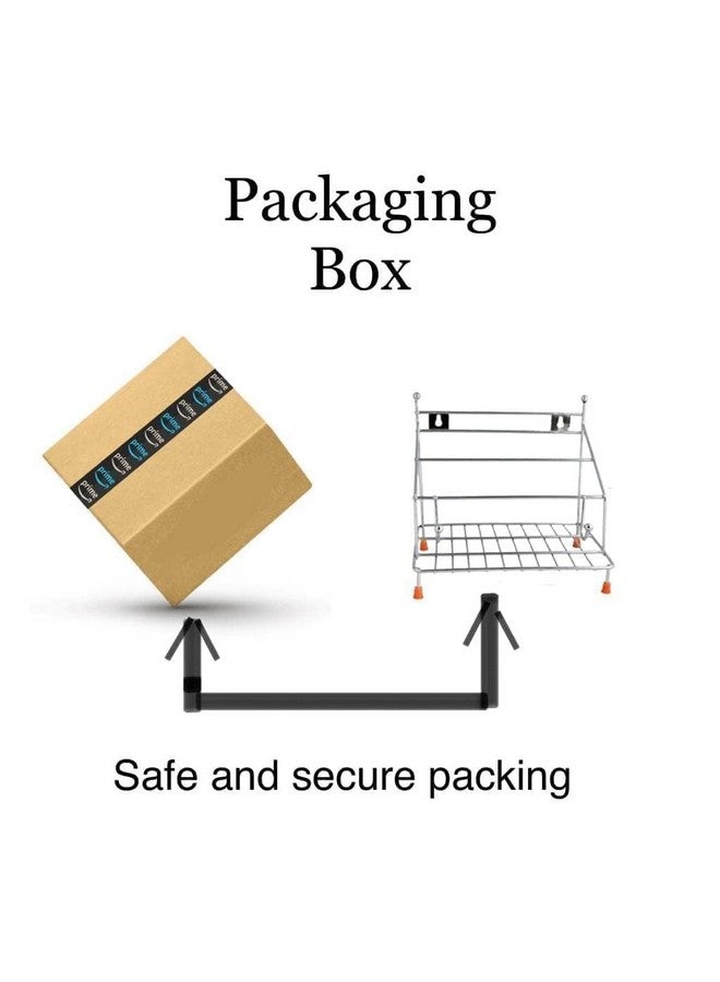 12FOR COLLECTION Stainless Steel Chakla Belan and Tawa Stand for Kitchen, 4 in 1 Chakla Belan Stand with Chimta and Rolling Pin Board Holder - Image 5