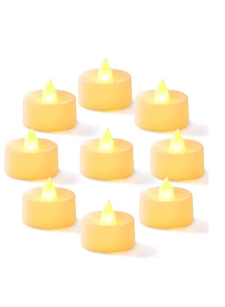 A set of 24 battery-operated LED tea lights, lasting 3 times longer, 200 hours, flameless - Image 1