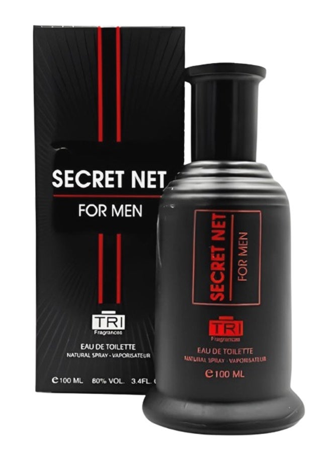 عطور TRI 3 قطع عطر سيكريت نت للرجال 100 مل - Image 2