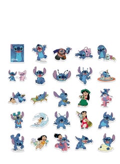 xppier 51PCS Lilo & Stitch Stickers Pack, Cartoon Vinyl Waterproof Sticker for Water Bottle, Laptop, PC, Case, Car, Notebook, Skateboard, Journal, Aesthetic Stickers as Gifts for Kids, Teens  - Image 3
