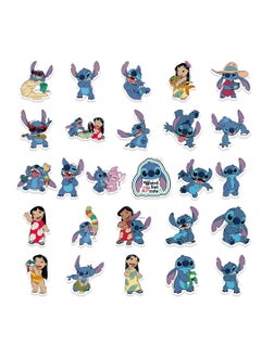 xppier 51PCS Lilo & Stitch Stickers Pack, Cartoon Vinyl Waterproof Sticker for Water Bottle, Laptop, PC, Case, Car, Notebook, Skateboard, Journal, Aesthetic Stickers as Gifts for Kids, Teens  - Image 4
