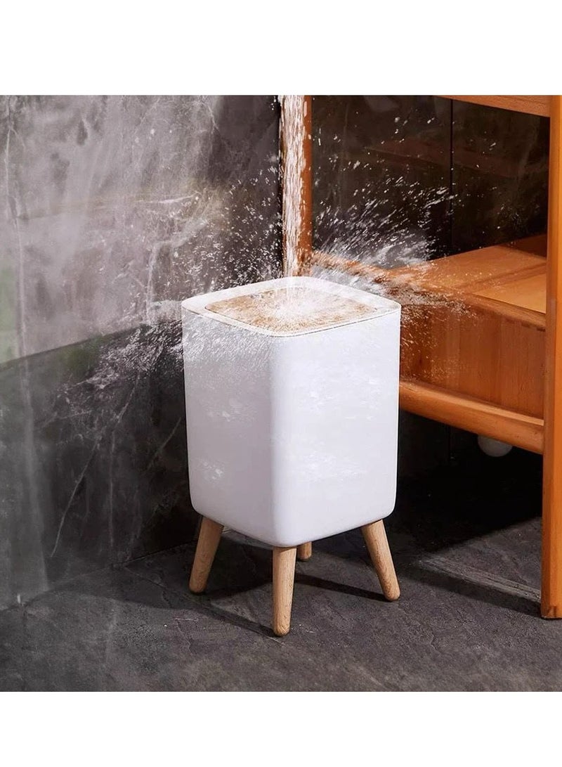 Touch Basket 10 liters with wooden legs of the highest quality A wonderful 10 liter box - Image 2