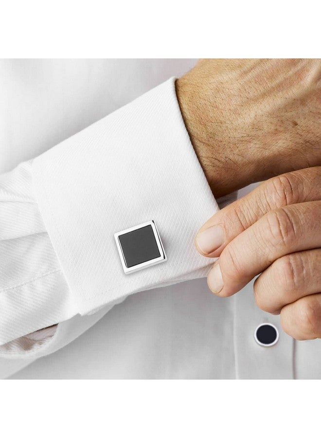 هاوسن طقم أزرار أكمام سوداء وقميص سهرة للرجال - حفلات الزفاف والأعمال في صندوق هدايا - Image 3