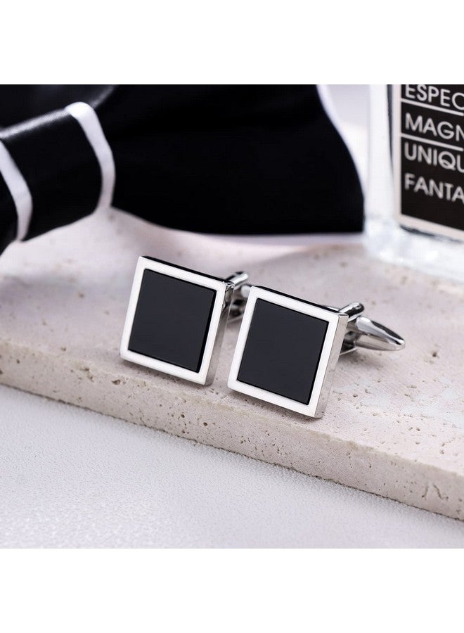 هاوسن طقم أزرار أكمام سوداء وقميص سهرة للرجال - حفلات الزفاف والأعمال في صندوق هدايا - Image 2