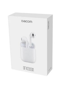 Dacom TWS GFX Bluetooth Headset With Charging Box For Huawei Mate 20 White  - Image 2