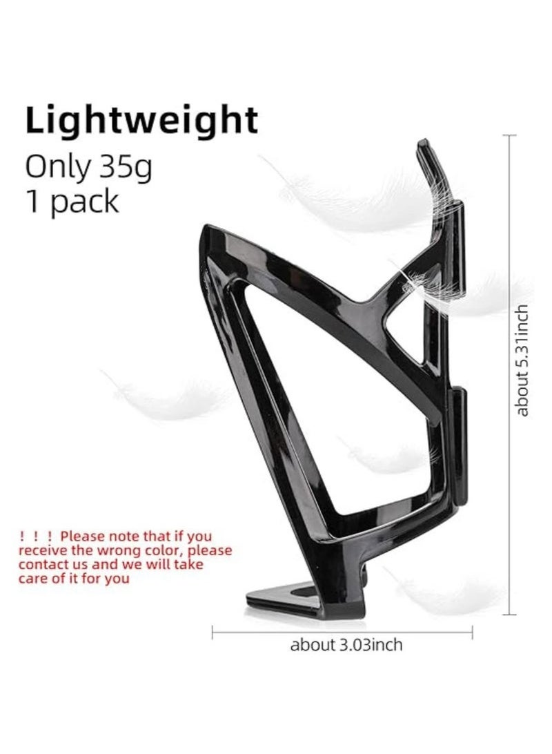 Generic Durable Bike Water Bottle Holder Ultra-Light with Screws Tool, Universal Cup Holder Rack for MTB Road (Black)  - Image 3