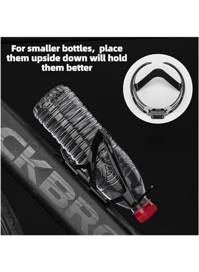 Generic Durable Bike Water Bottle Holder Ultra-Light with Screws Tool, Universal Cup Holder Rack for MTB Road (Black)  - Image 4