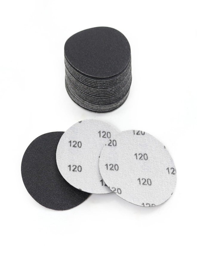 MAXMAN 30Pcs 3-Inch Sanding Discs, 120 Grits Hook and Loop Professional Silicon Carbide Sand Paper, Wet Dry Polish for Wood, Metal, Paint, Car Polishing - Image 1