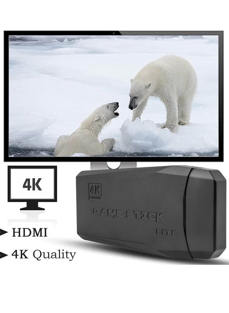 ELTRAZONE Wireless Retro Game Console - Plug and Play Video Game Stick with Dual 2.4G Wireless Controllers - Image 5