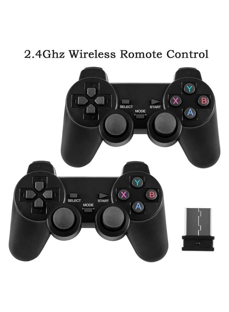 ELTRAZONE Wireless Retro Game Console - Plug and Play Video Game Stick with Dual 2.4G Wireless Controllers - Image 2