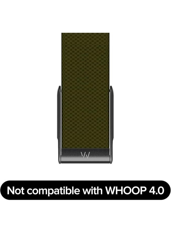 Ultra-soft Nylon Replacement Band Compatible with Whoop 5.0/Whoop 5.0 MG, Precious Metal & Adjustable Wristband Strap with U Shaped Connector. Not for Whoop 4.0 - Image 3