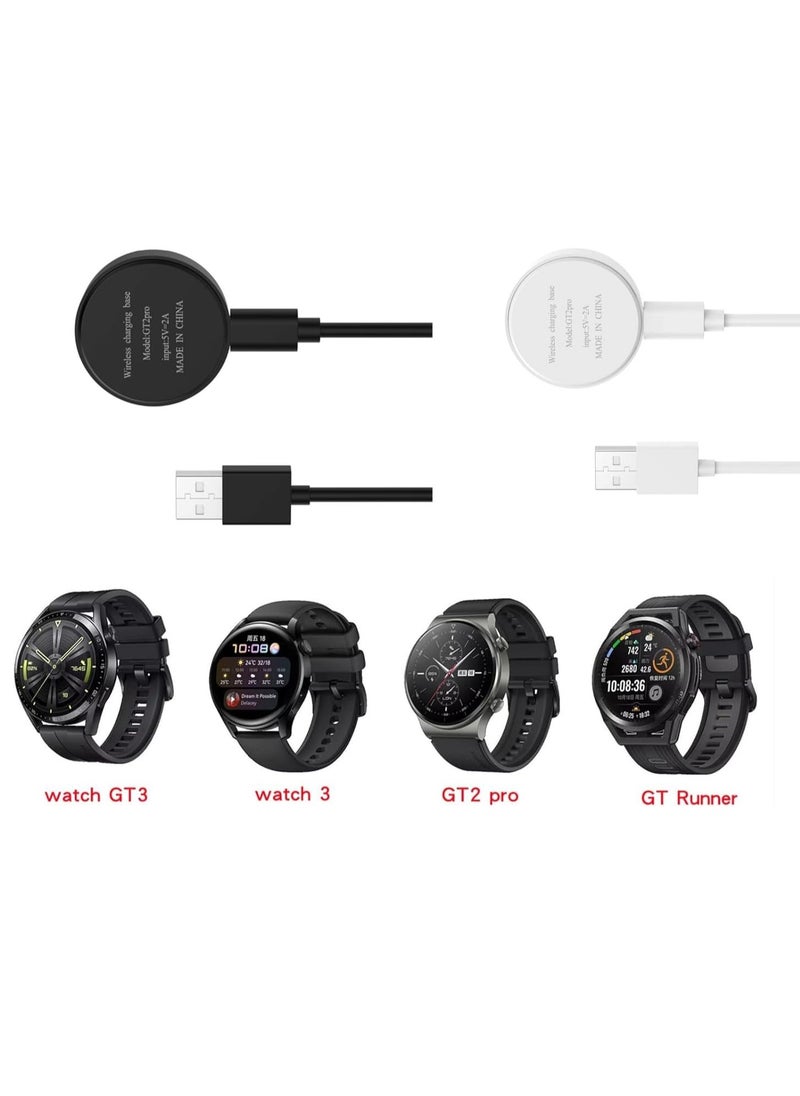 MIGOFAST - Charger Compatible with Huawei Watch GT 4 3 2 Pro New USB Charging Cable Replacement USB Charger Charging Cable Cables for Huawei Watch 4 3 2 New Watch GT3 Pro GT4 3 2 Pro - Image 1