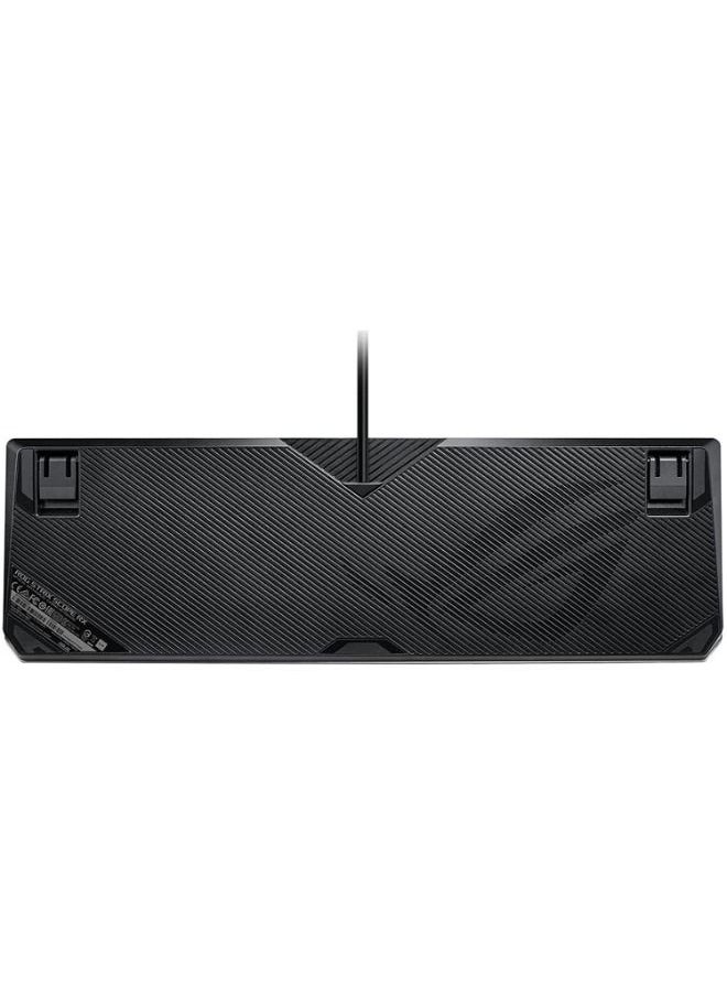 ASUS - ROG Strix Scope RX Mechanical Gaming Keyboard Mechanical Switches USB 2.0 Passthrough Aura Sync Armoury Crate RGB Lighting-Black - Image 1