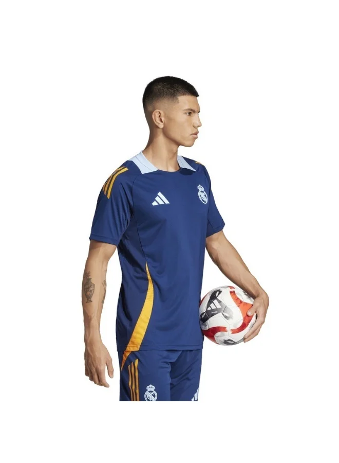 اديداس اوريجينالز adidas REAL TR JSY Blue Football JERSEYS for Men - XS