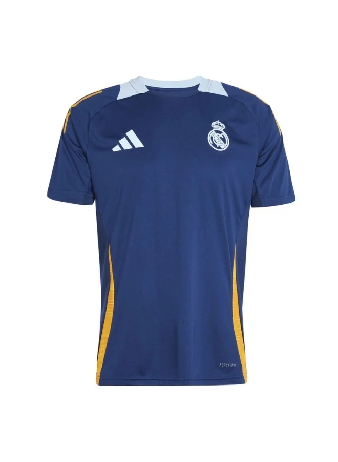 اديداس اوريجينالز adidas REAL TR JSY Blue Football JERSEYS for Men - XS