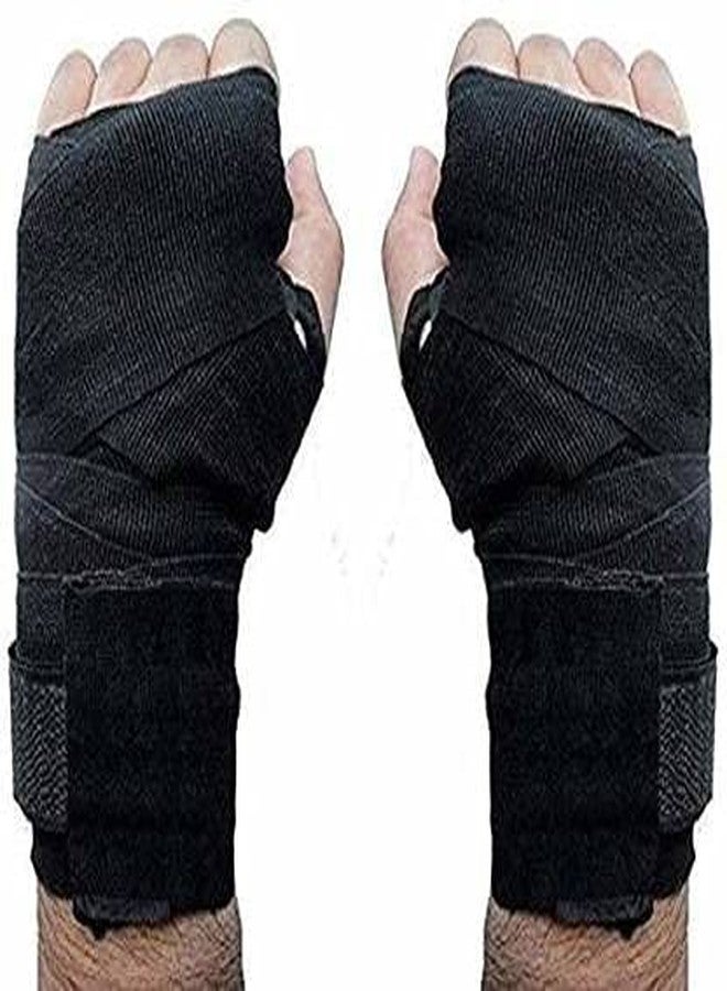 GymWar قفازات GymWar لليدين واللياقة البدنية (أسود) - Image 1