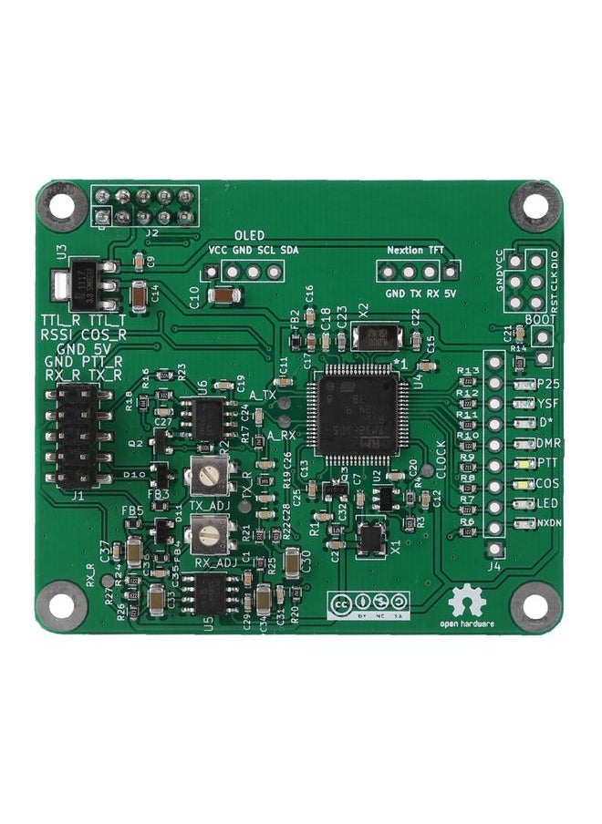 MMDVM DMR Repeater Open Source Multi Mode Digital Voice Modem Relay Board for Raspberry Pi