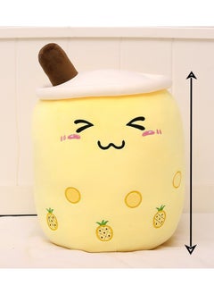 Bebiland 9.4 Inch Cartoon Bubble Milk Tea Plush Pillow, Soft Kawaii Hugging Plush Toys Gifts for Kids  - Image 2