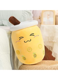Bebiland 9.4 Inch Cartoon Bubble Milk Tea Plush Pillow, Soft Kawaii Hugging Plush Toys Gifts for Kids  - Image 4