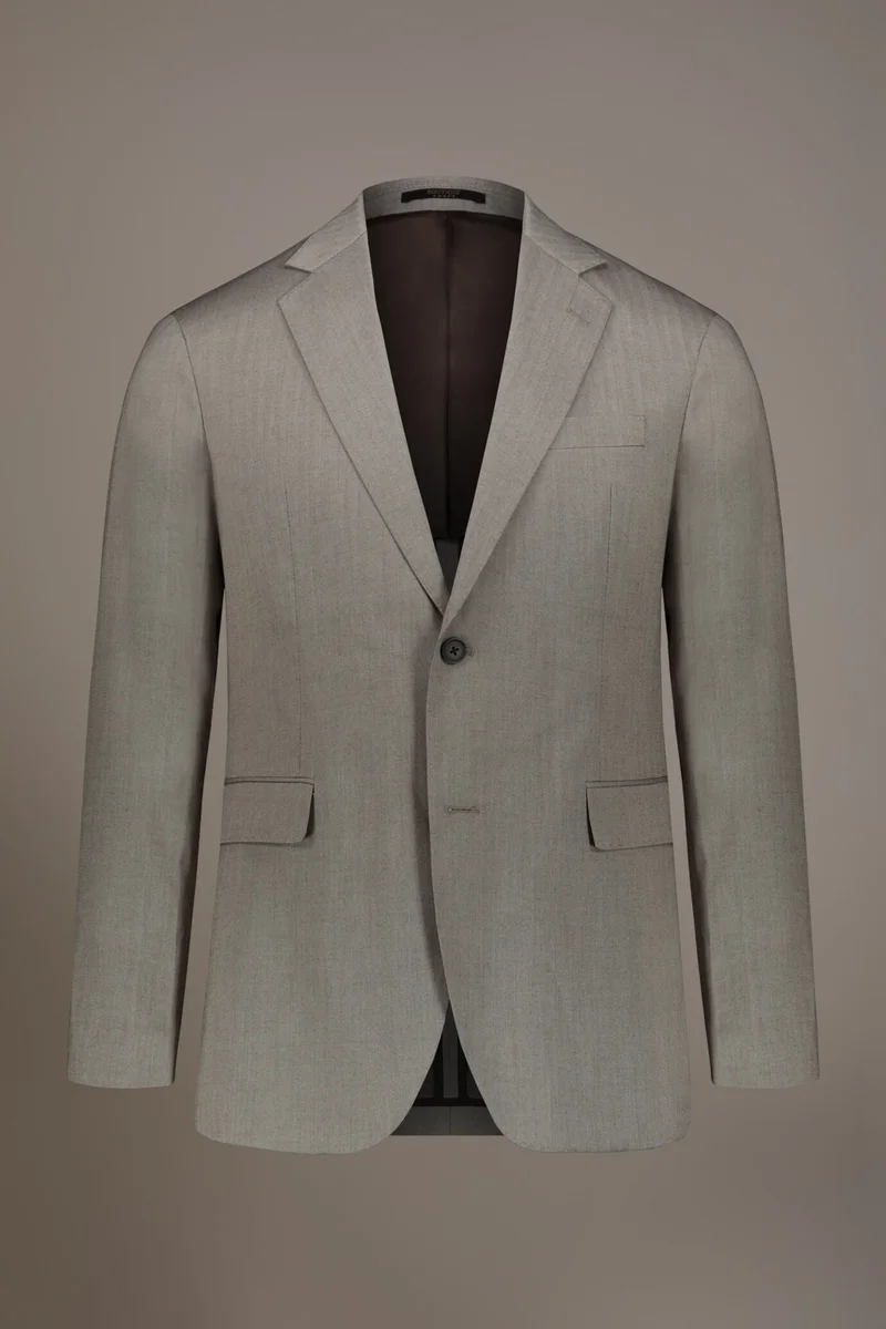 Doppelganger Regular fit single-breasted suit - LT Beige