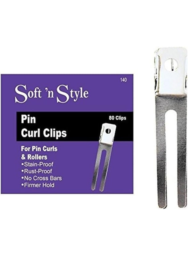 Soft N Style Soft 'N Style Boxed Pin Curl Clips, 80 Per Box - Image 2