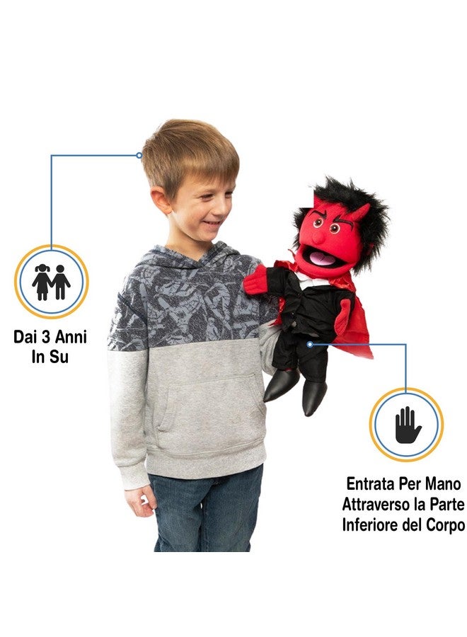 Silly Puppets 14" Devil Hand Glove Puppet  - Image 3