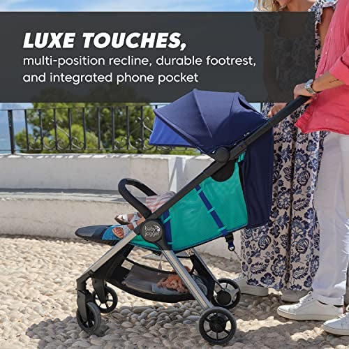 Baby Jogger City Tour 2 Ultra-Compact Travel Stroller Coastal - Image 5