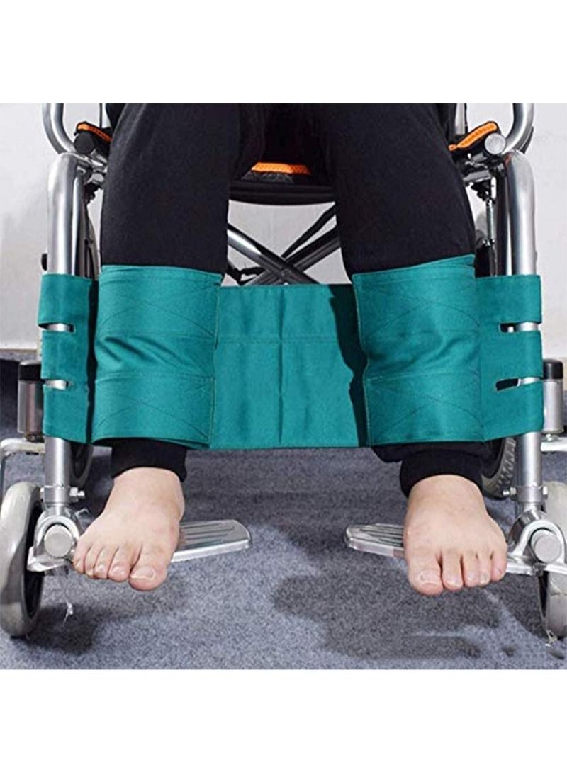 HaLunhi Wheelchair Leg Restraint - Safety Transport Foot Support Belt Straps Adjustable for Elderly and Disabled Accessories - Image 1