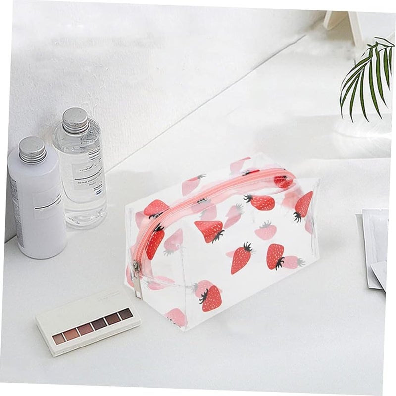 Waterproof Makeup Bag 2 Pack Travel Toiletry Organizer Zipper Pouch For Camping - Image 3