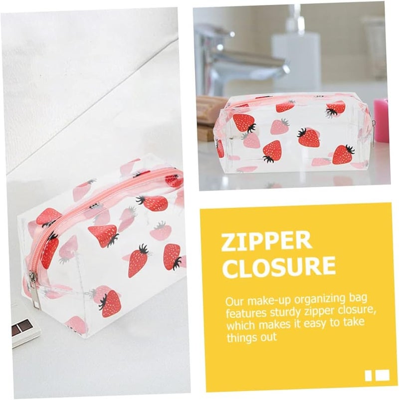Waterproof Makeup Bag 2 Pack Travel Toiletry Organizer Zipper Pouch For Camping - Image 5