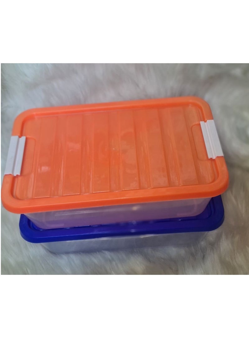 Plastic Food Container 3 Piece Set small