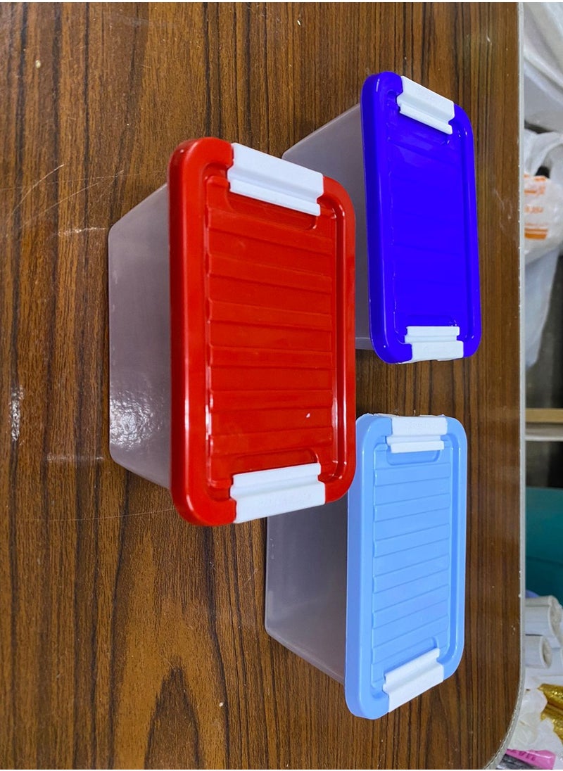 Plastic Food Container 3 Piece Set small