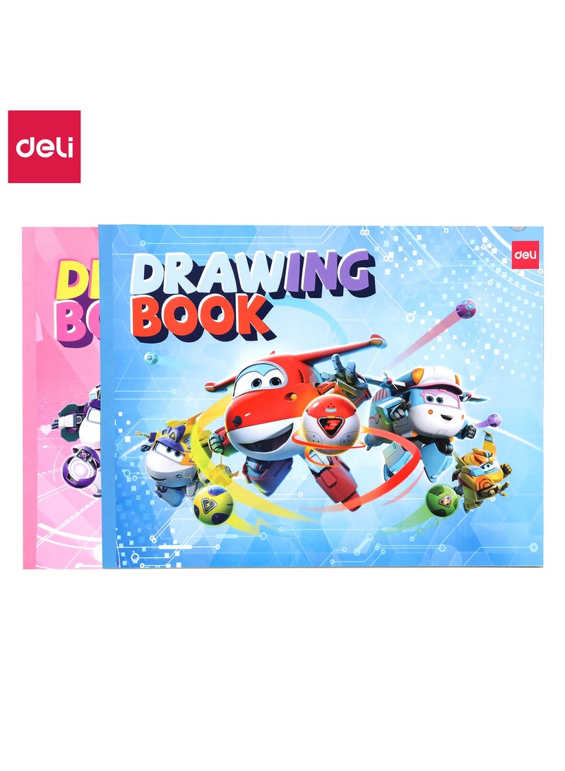 Deli EN030 Drawing Book - 20 Sheets - Ideal for Kids’ Drawing, Coloring, and Creative Projects - Image 1
