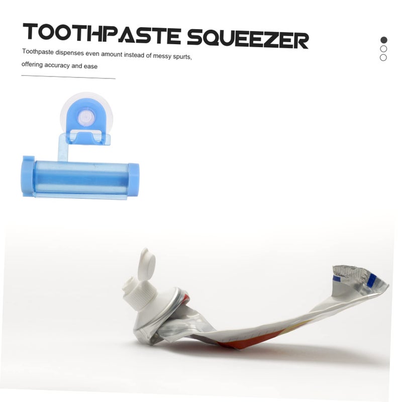 Toothpaste Tube Squeezer 5 Pack Colorful Efficient Rolling Dispenser for Bathroom - Image 4
