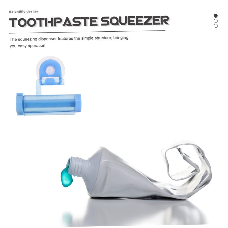 Toothpaste Tube Squeezer 5 Pack Colorful Efficient Rolling Dispenser for Bathroom - Image 5