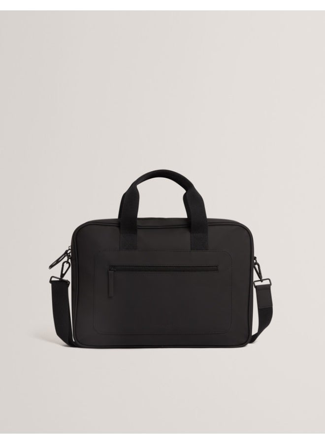 Ted Baker Rubberised PU Document Bag - Image 1