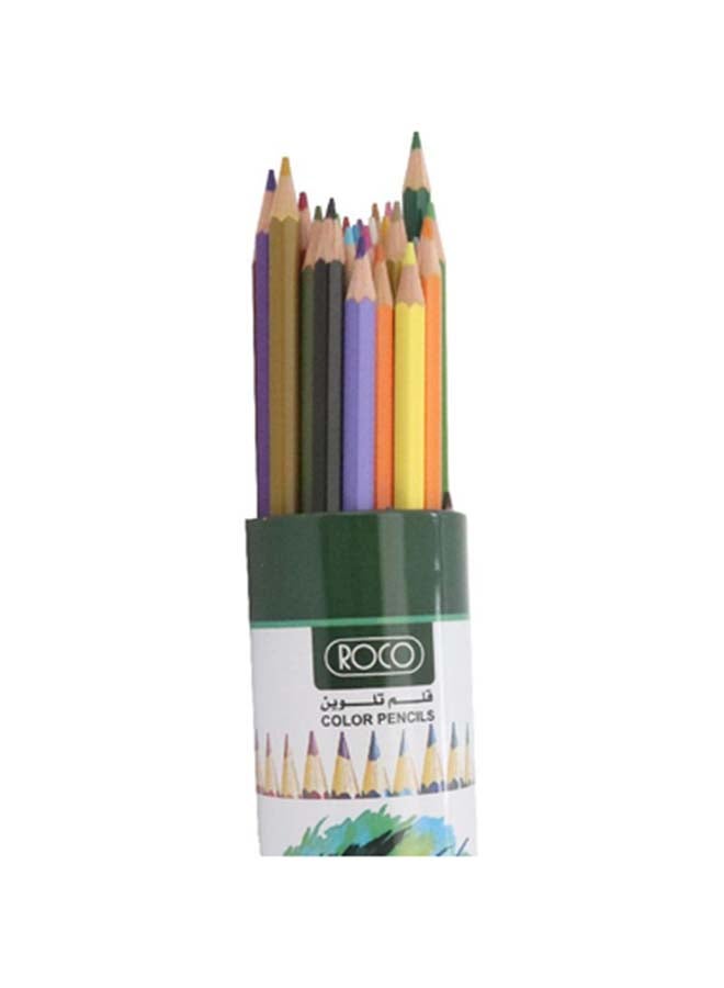 ROCO Color Pencil Set asssorted 36 pcs - Image 1