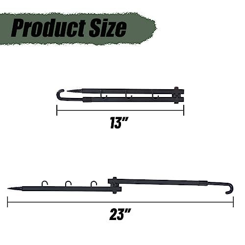 Highwild Tree Stand Bow Hanger Gear Holder Accessory Hook - Pack of 3 - Image 3