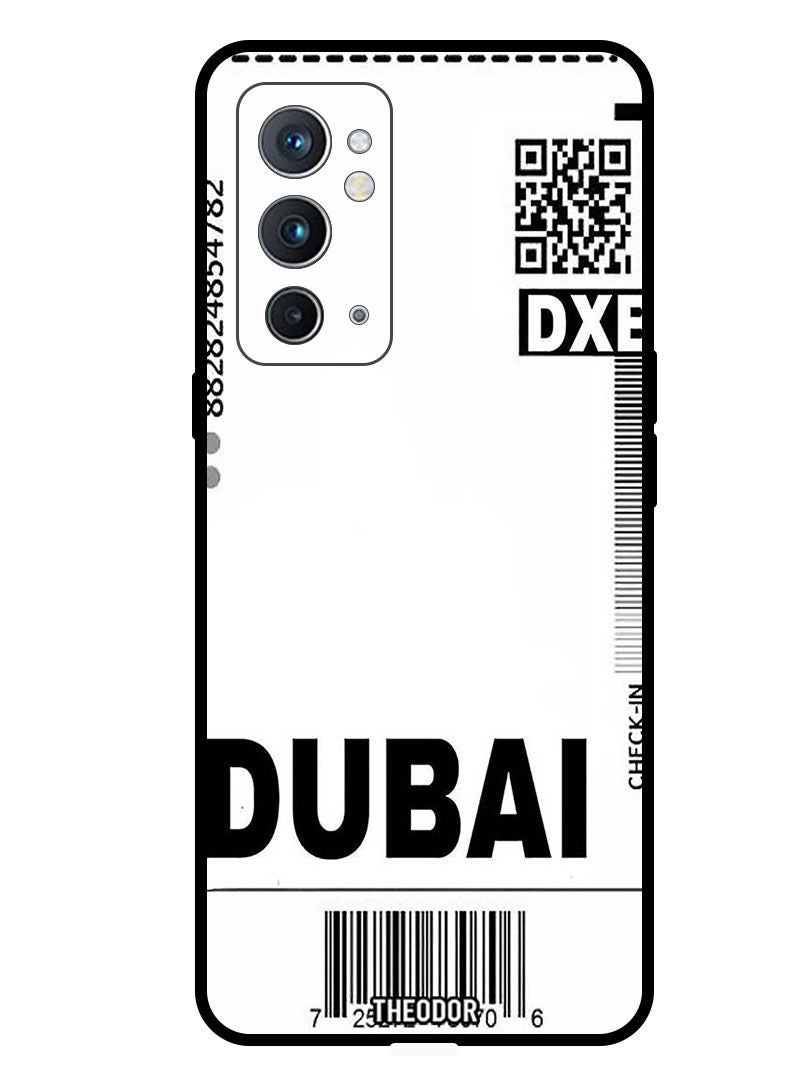 Theodor Protective Case Anti ScratchShockproof Cover For One Plus 9RT 5G DXB Boarding pass - Image 1