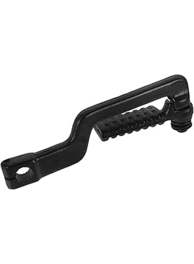 Motorcycle Kick Starter Lever Black Quick Start Engine Easy To Install Lightweight Design - Image 1
