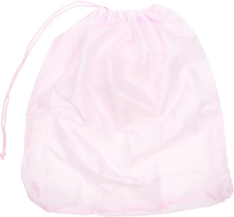 MIAMICA Miamica Foldable Travel Laundry Bag Pink So Fresh  So Clean Clean 21 x 22  Lightweight Durable Design with Drawstring Closure - Image 2