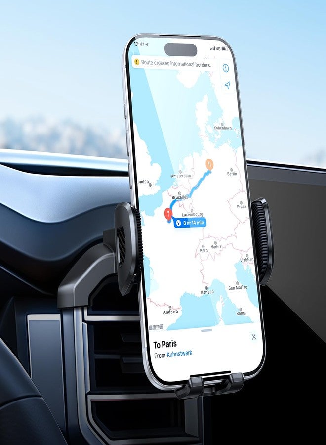 ELOHEI Phone Mount for Toyota Tundra with Custom Base, Custom Fit Car Phone Holder for Toyota Tundra 2022 2023 2024 2025 Car Accessories - Image 3