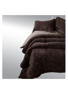 Family Bed quilt set Spanish fur 3 pieces size 220 x 240 cm model 694 from Family Bed  - Image 5
