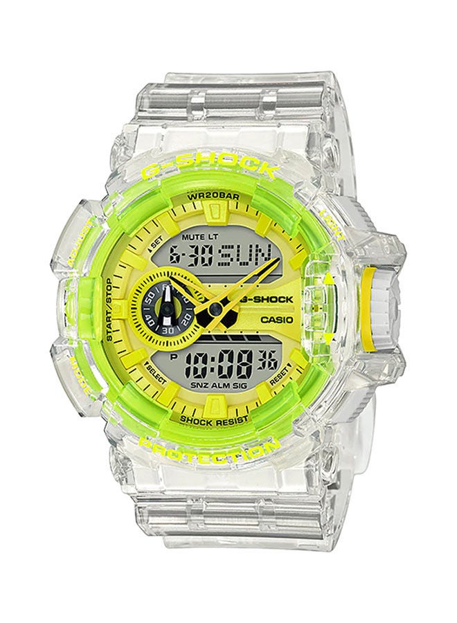 كاسيو ساعة يد من الراتينغ بعقارب GA-400SK-1A9DR - Image 1