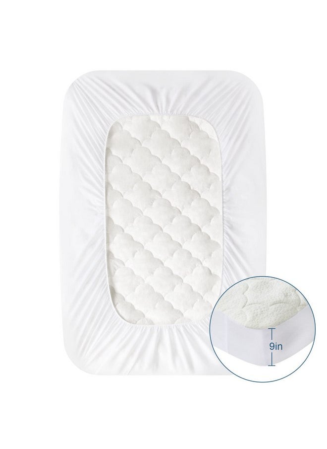 Moonsea Toddler Travel Bed Cover, Kids Air Mattres Pad Sheet Viscose Made from Bamboo Mattress Protector Waterproof, Compatible with hiccapop Inflatable Travel Bed or EnerPlex Toddler Travel Bed  - Image 5