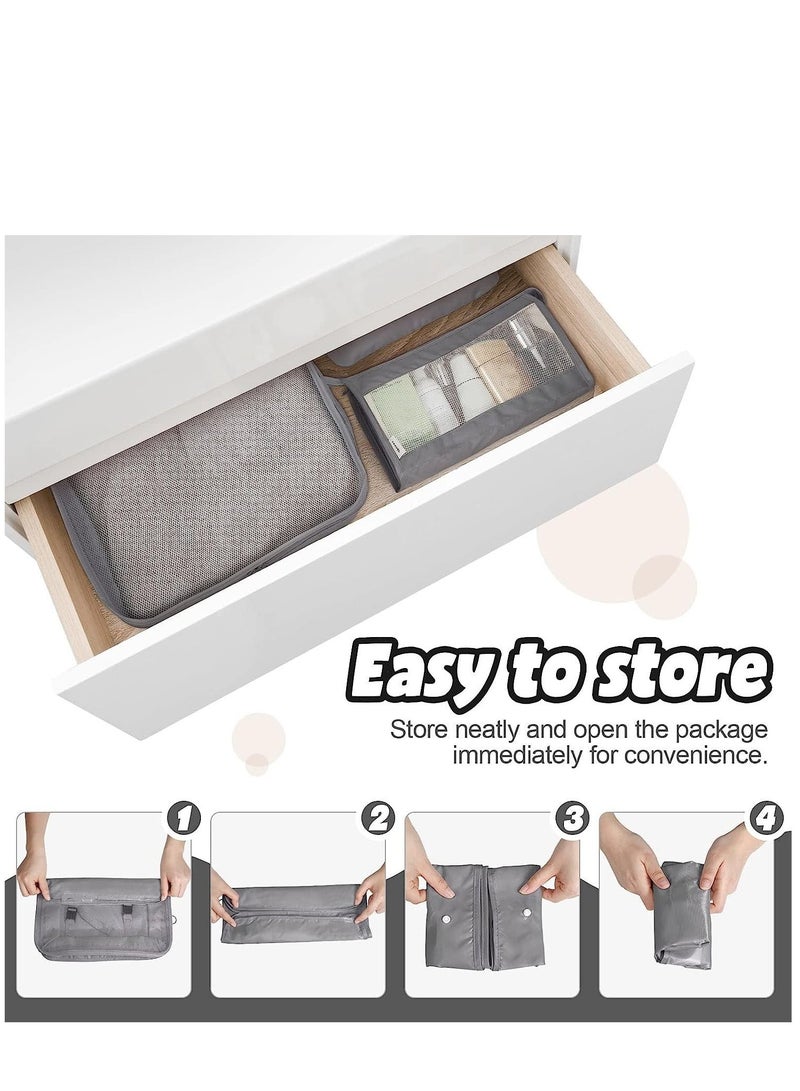 Y&D 16 Set Packing Cubes Luggage Organizer Bags Travel Suitcases Organizers with Toiletry Bag and Shoes  - Image 5
